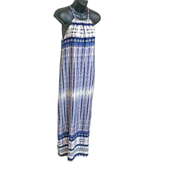 One Heart‎ Clothing Los Angeles UR3583-N41 Halter Maxi Dress - Picture 10 of 10